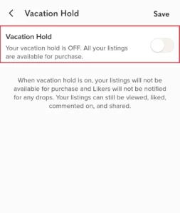 How to Put Poshmark on Vacation Mode