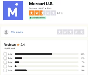 Mercari Trustpilot Reviews