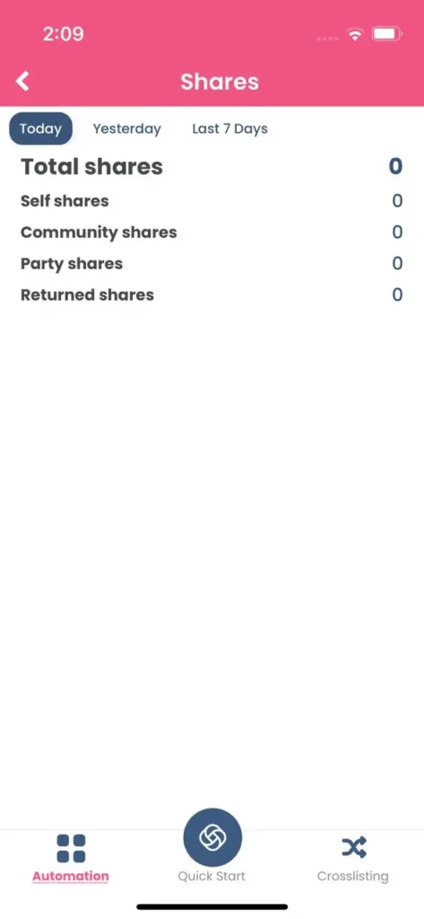 Auto Sharing