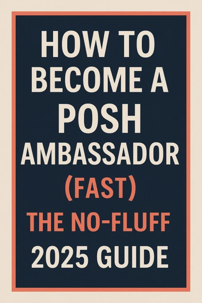 Posh ambassador