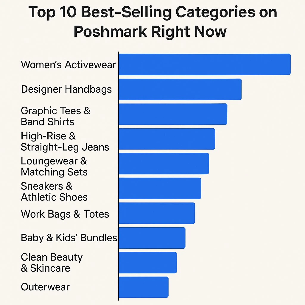 best-selling Poshmark categories 