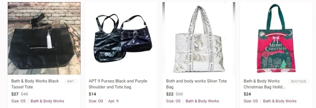 work and tote bags