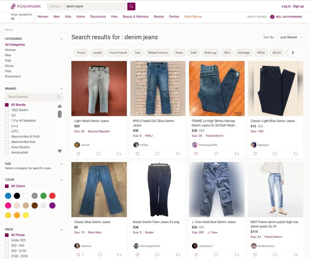 Changes in Poshmark Algorithm