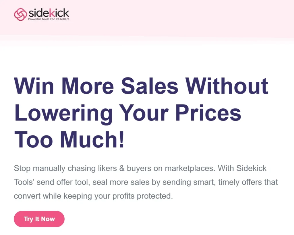 Sidekick Tools Send Offer Tool Sidekick Tools Send Offer Tool