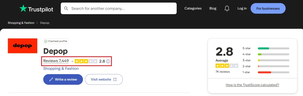 Depop Trustpilot Reviews Depop Trustpilot Reviews