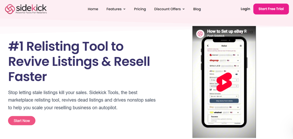 Sidekick Tools Relisting Tool Sidekick Tools Relisting Tool