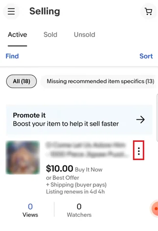 Listings on ebay Listings on ebay