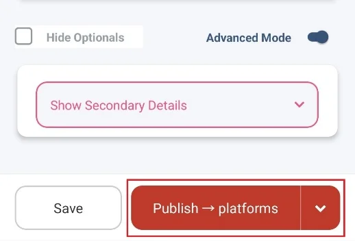 Instantly Publish Instantly Publish