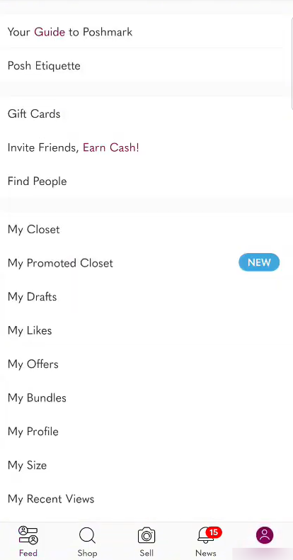 Poshmark My Closet Poshmark My Closet