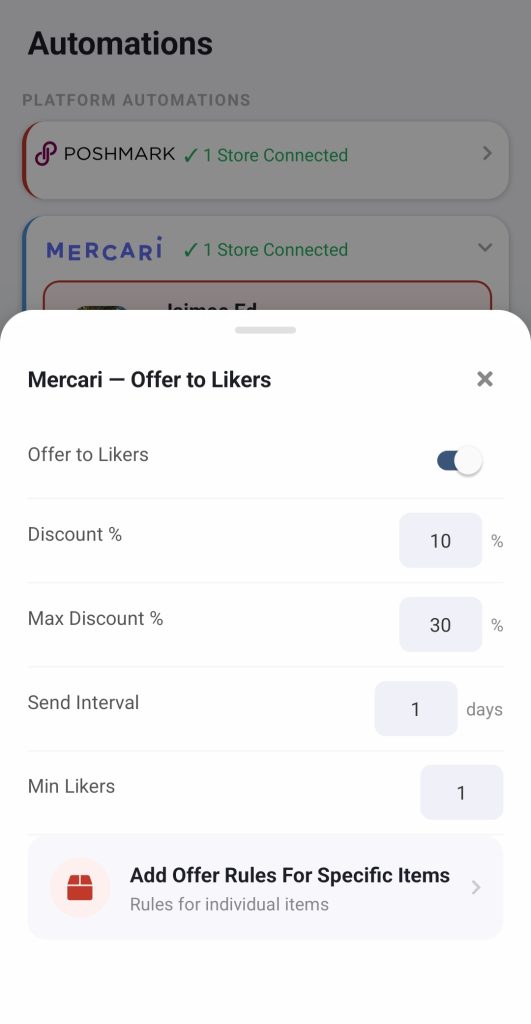 Sidekick Tools Mercari Send Offer Sidekick Tools Mercari Send Offer