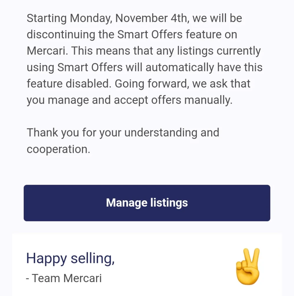 Smart Offer Discontinued Smart Offer Discontinued