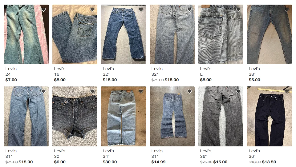 Vintage Levis Vintage Levi's