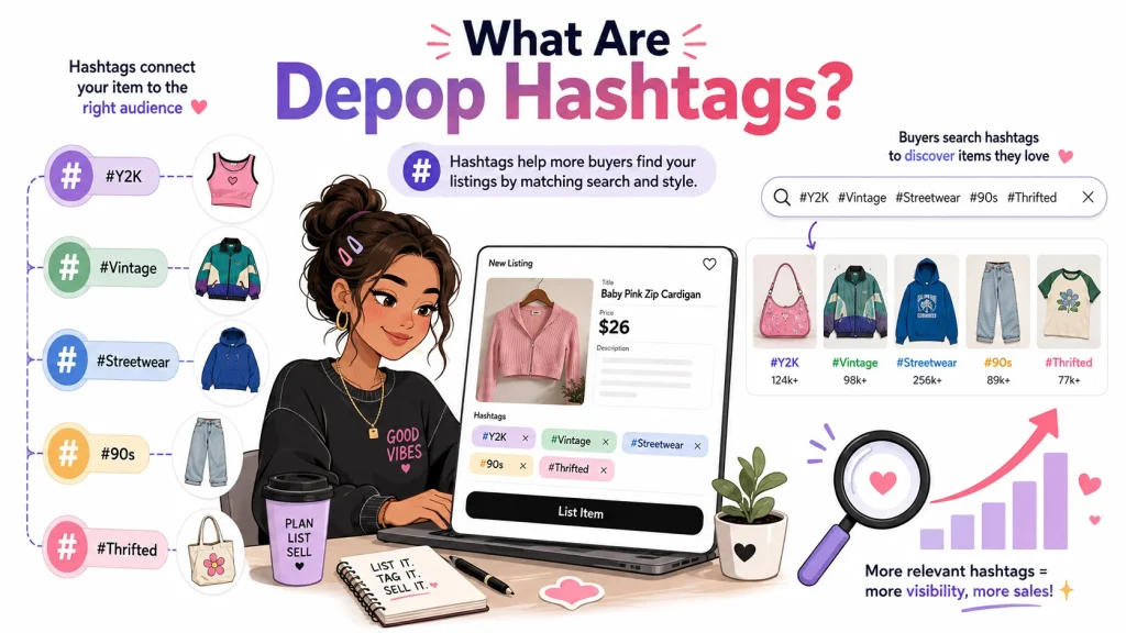 What Are Depop Hashtags What Are Depop Hashtags