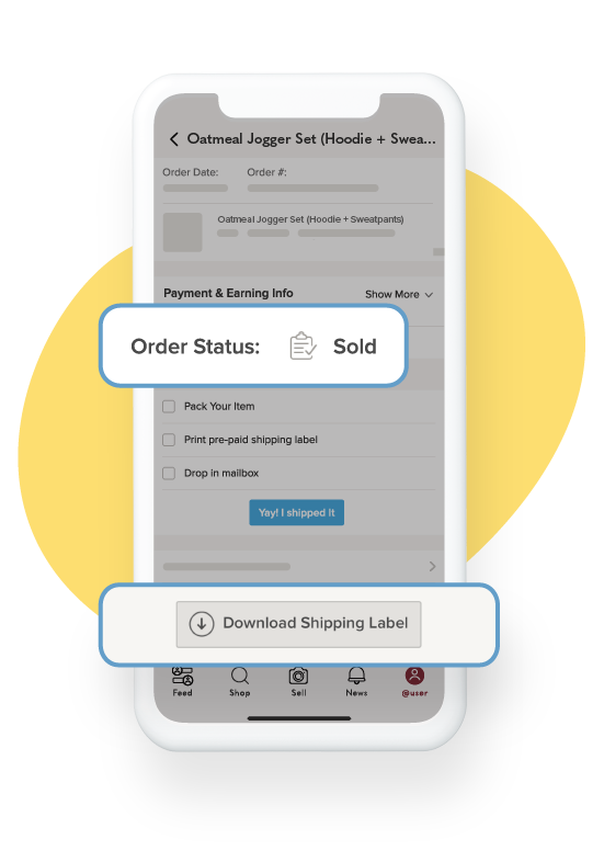 Get Your Prepaid Shipping Label Poshmark Get Your Prepaid Shipping Label Poshmark
