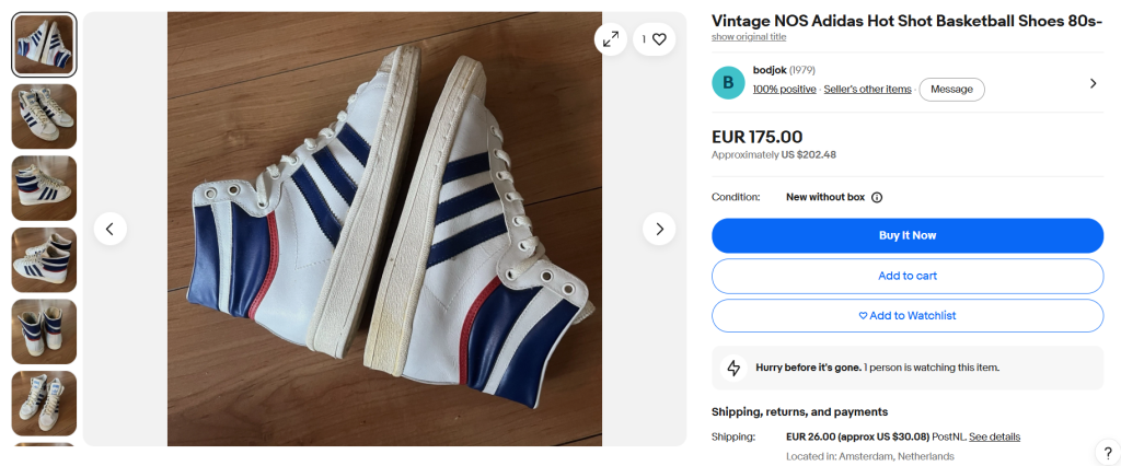 NOS Sneakers Listings on eBay NOS Sneakers Listings on eBay